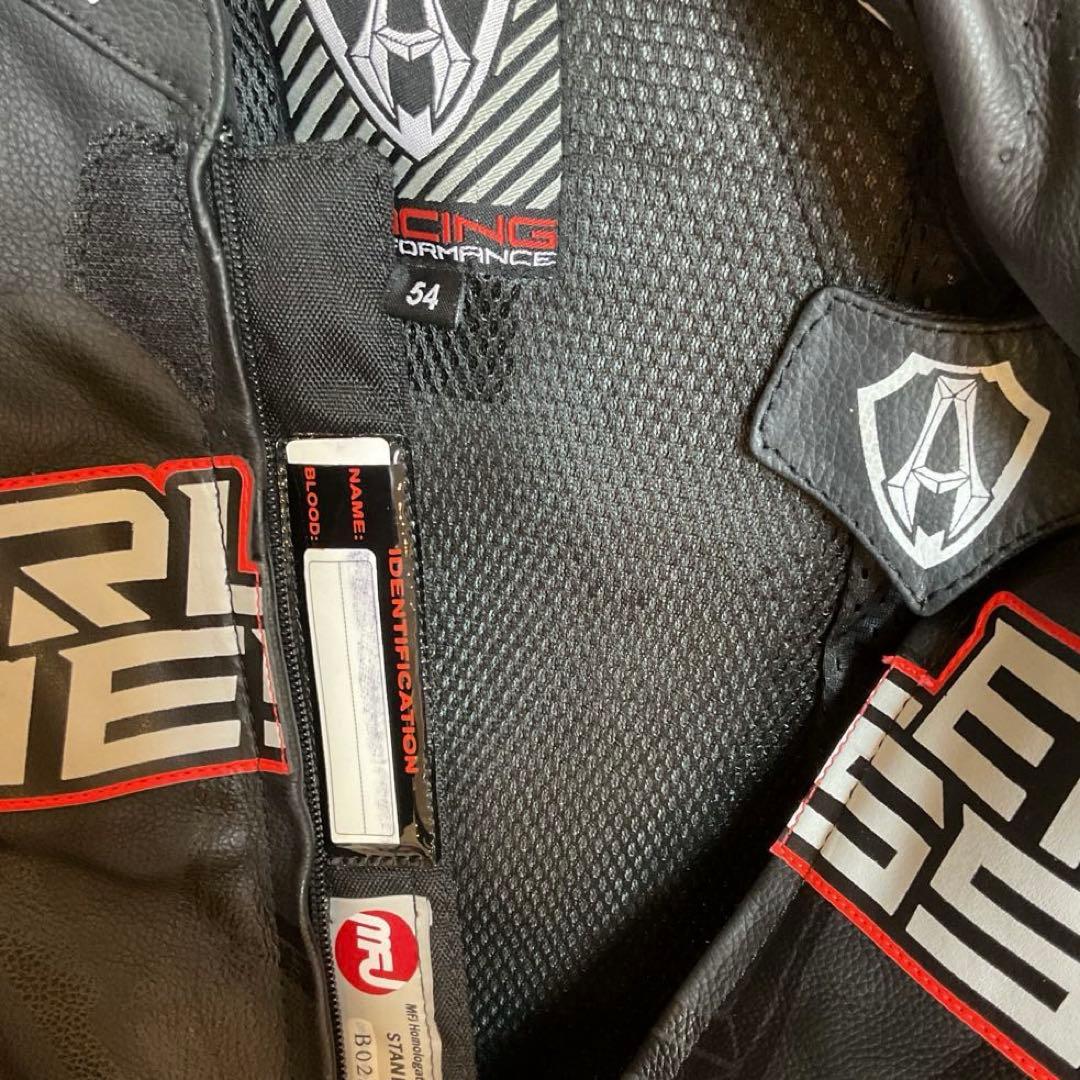 【未使用】ARLENNESS アレンネス レーシングスーツ 54サイズ