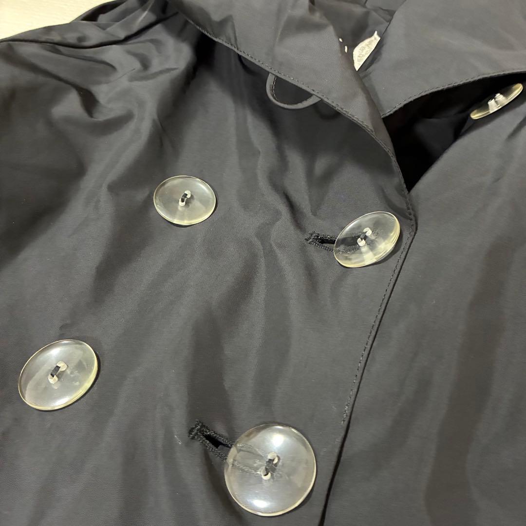 ParadiSole ブラック 撥水 ロングコート パラディソーレ レインコート