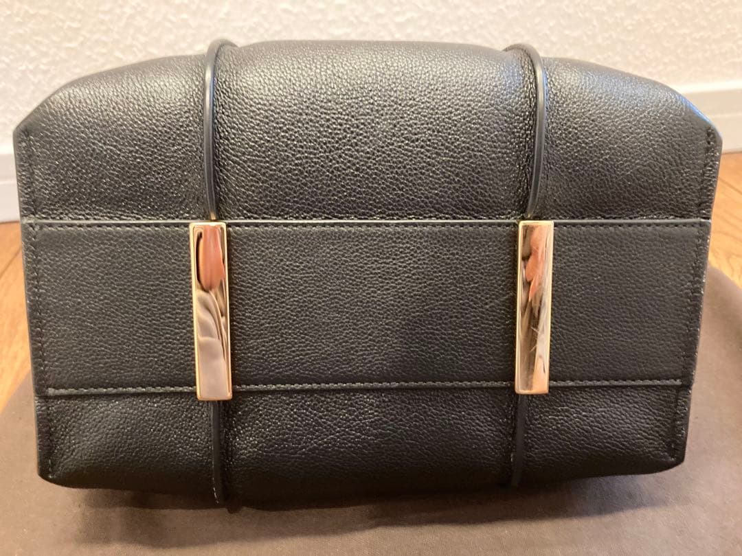 トッズ TOD'S タイムレス ミニ ショッピングバッグ ショルダー ブラック