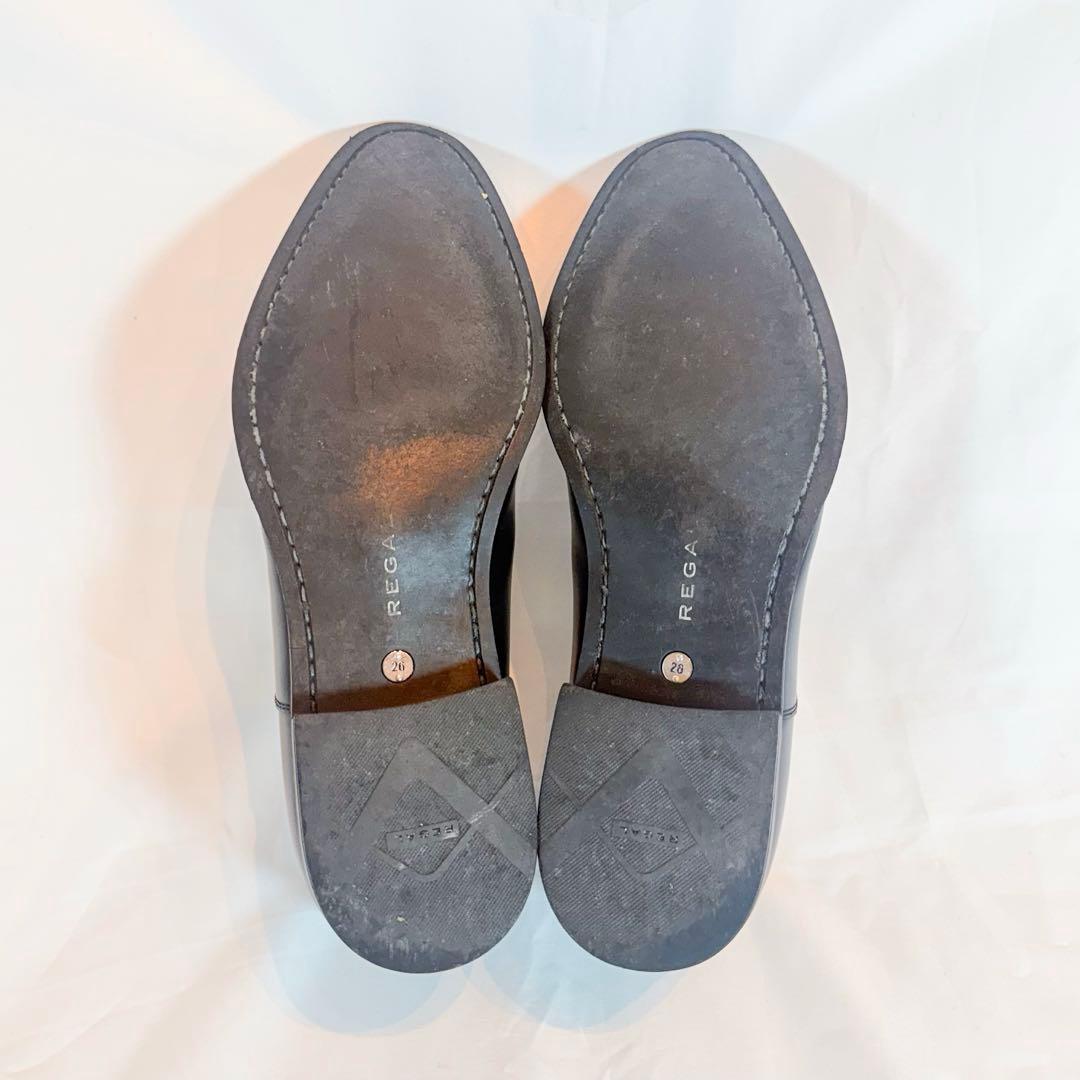 REGALリーガル 811R 黒 革靴 26cm ストレートチップ