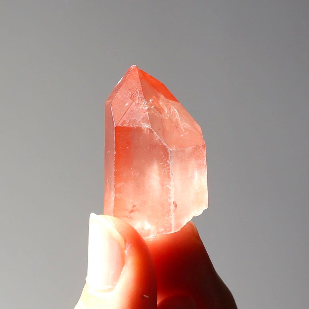 ソウルメイトツイン ディープピンクレムリアンシード 天然石 水晶 ツインレイ