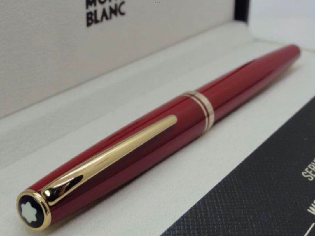 ⭐️非常にレアな軸色ボルドーカラーのジェネレーション⭐️モンブラン⭐️ゴールドプレート