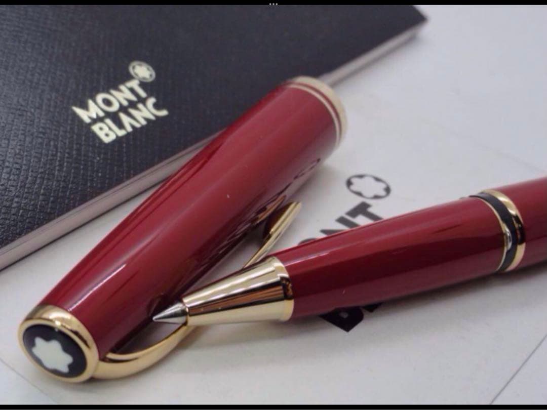 ⭐️非常にレアな軸色ボルドーカラーのジェネレーション⭐️モンブラン⭐️ゴールドプレート