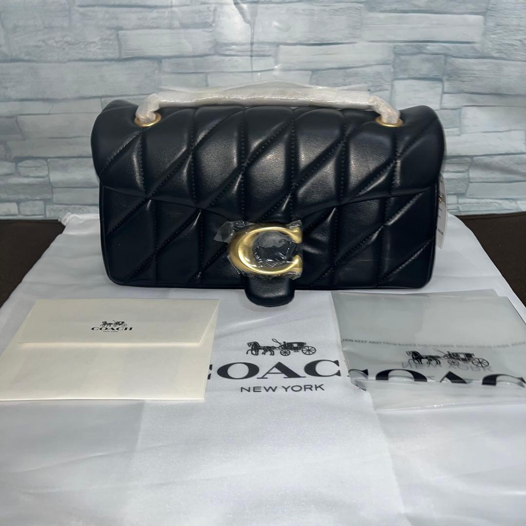 ★新品未使用★COACH タビー ショルダー バッグ 26・キルティング