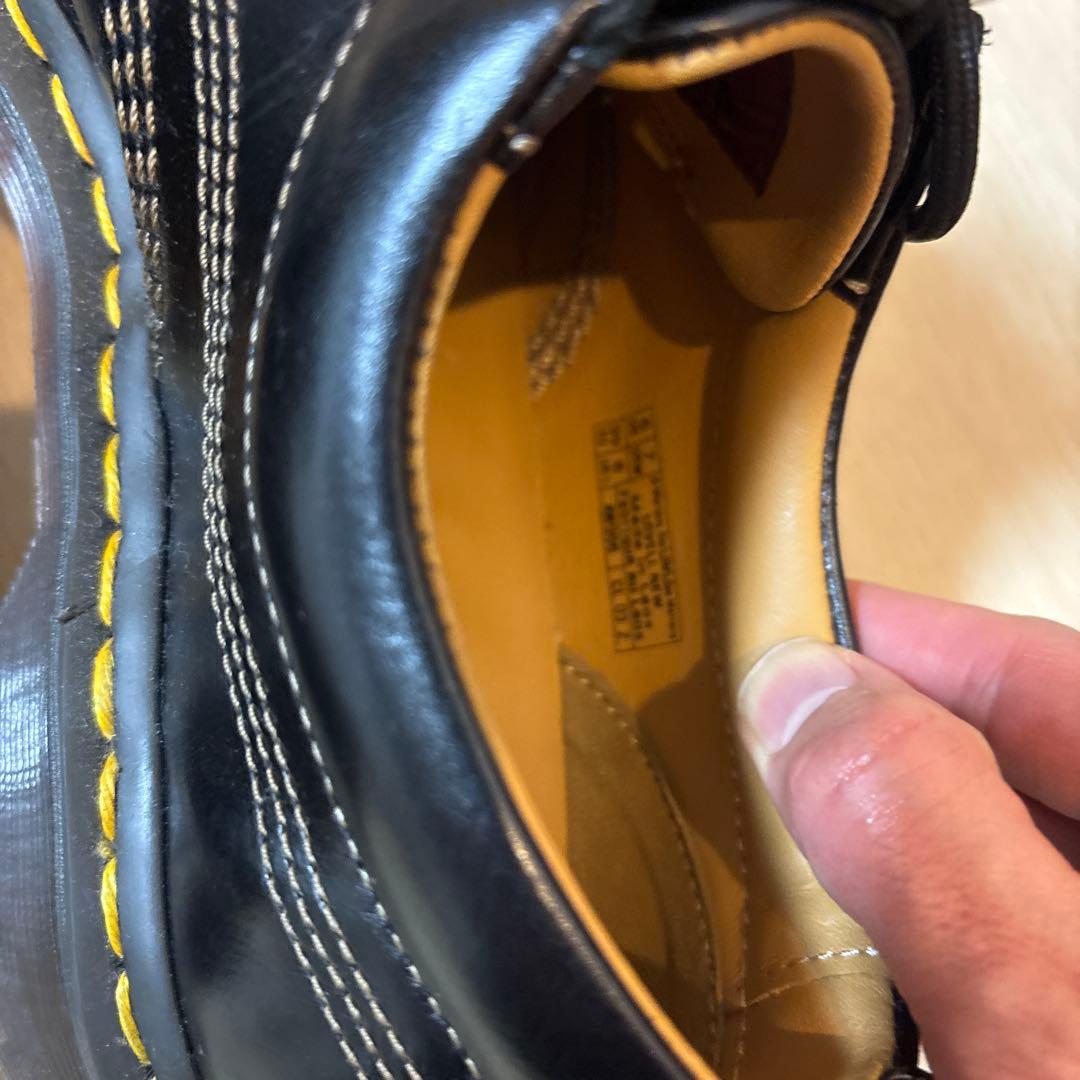 Dr. Martens 黒 モカシン 革靴