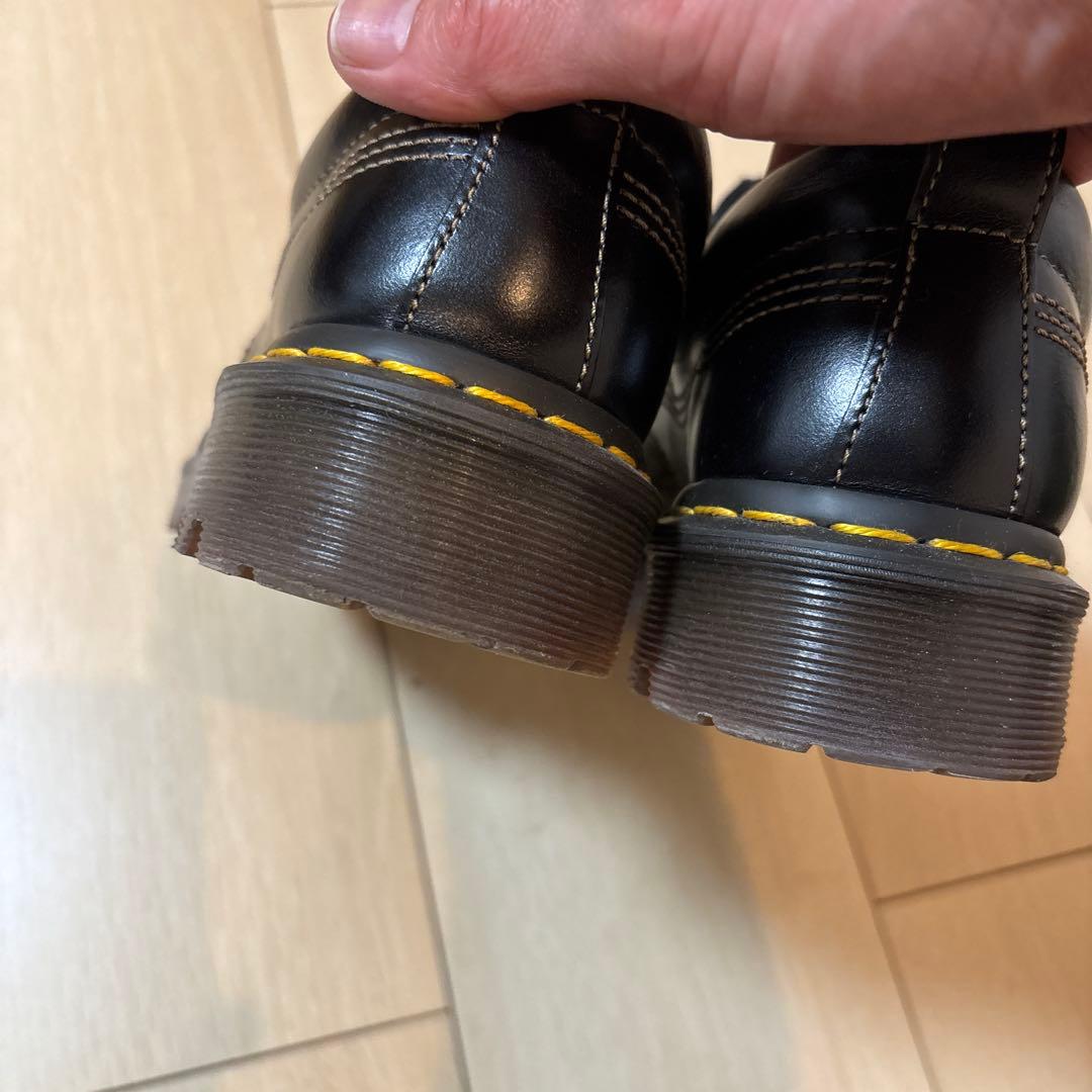 Dr. Martens 黒 モカシン 革靴