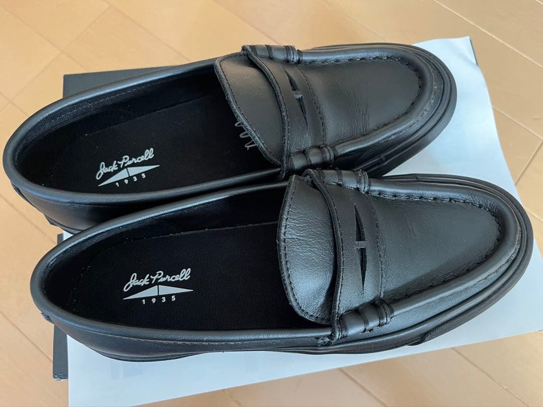 コンバース ジャックパーセル 1935 ローファー ブラック　25.0