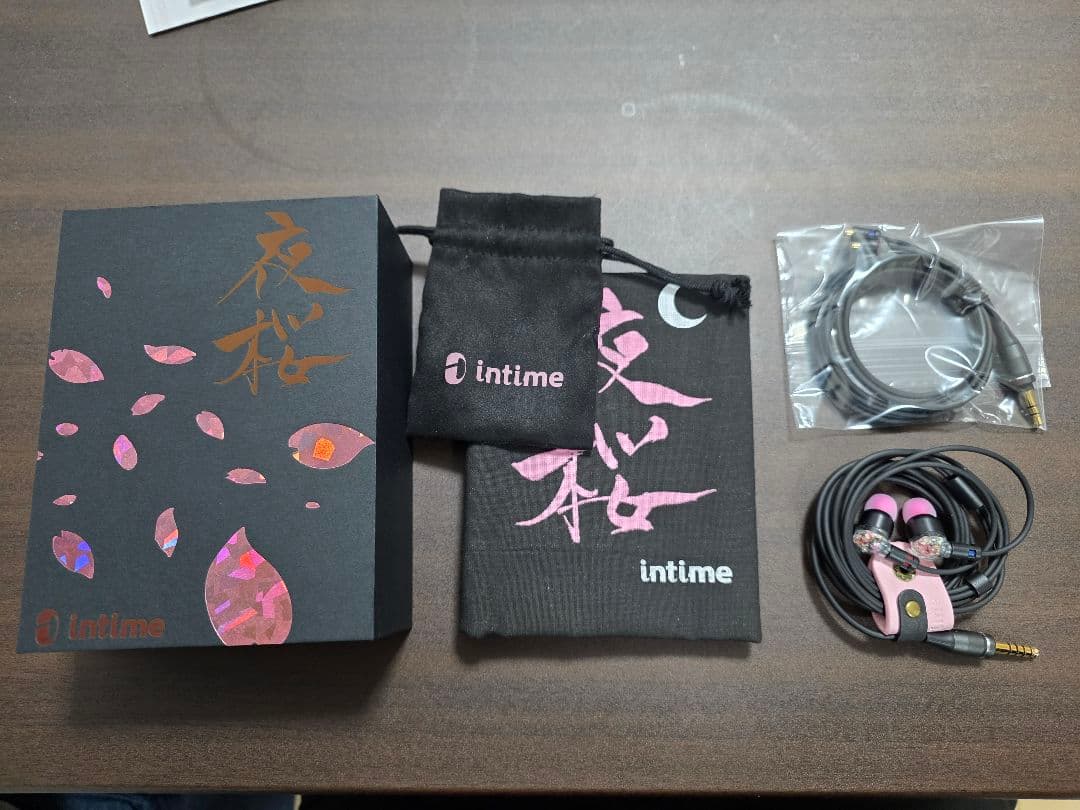 intime 夜桜 Pentaconn ear 3.5mm + 4.4mm