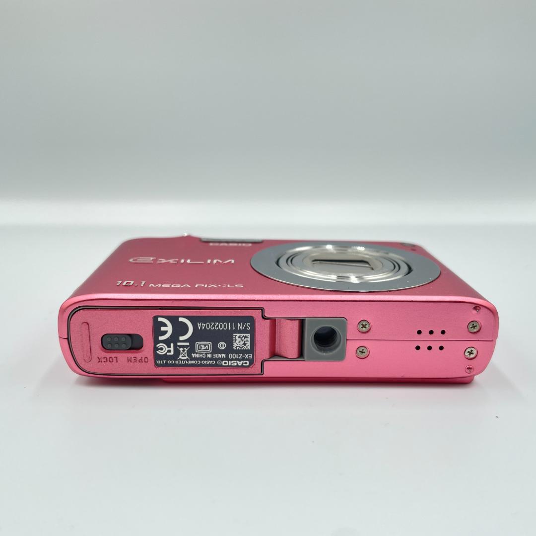 【動作品・転送特典無料あり】CASIO EXILIM EX-Z100 PINK