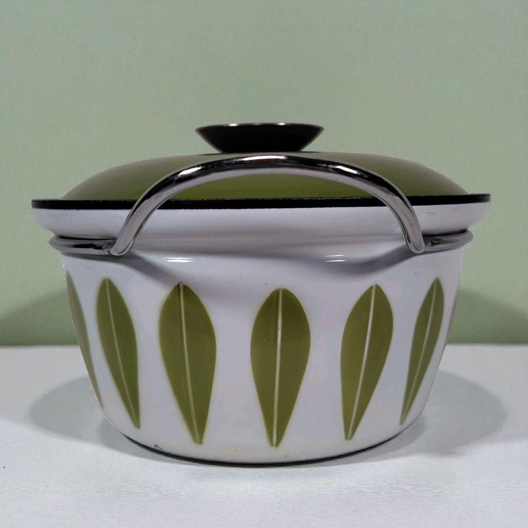 キャサリンホルム ロータス 両手鍋 20cm ガス/IH対応 ヴィンテージお洒落