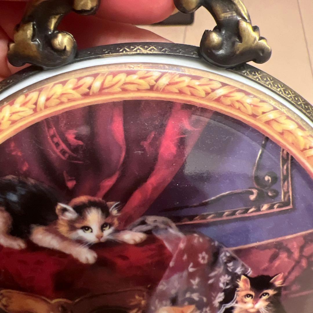 マイセン　Meissen 猫プラック