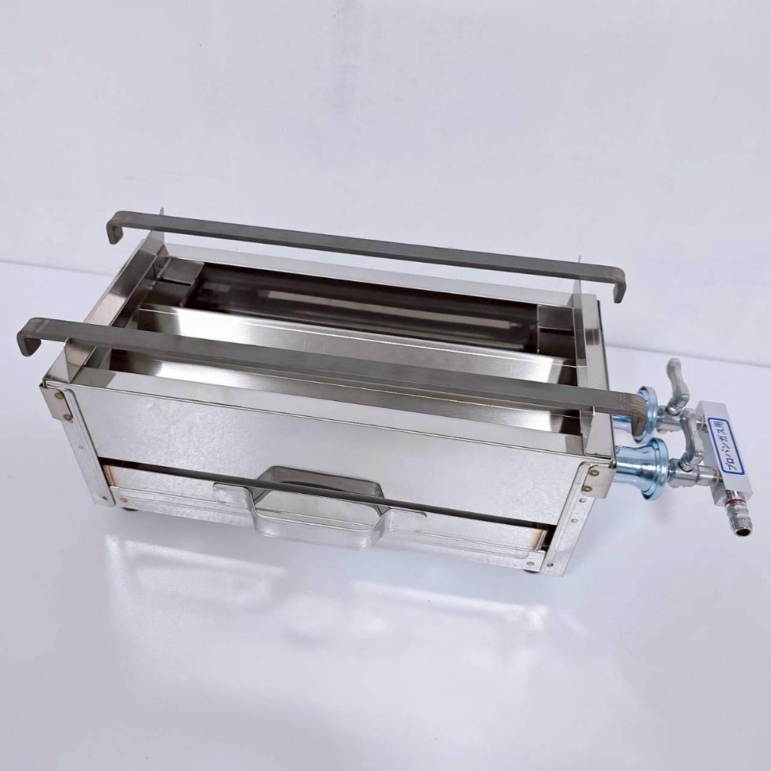 【未使用品】照姫 業務用 直火式焼鳥コンロ 焼き台 プロパンガス LPガス