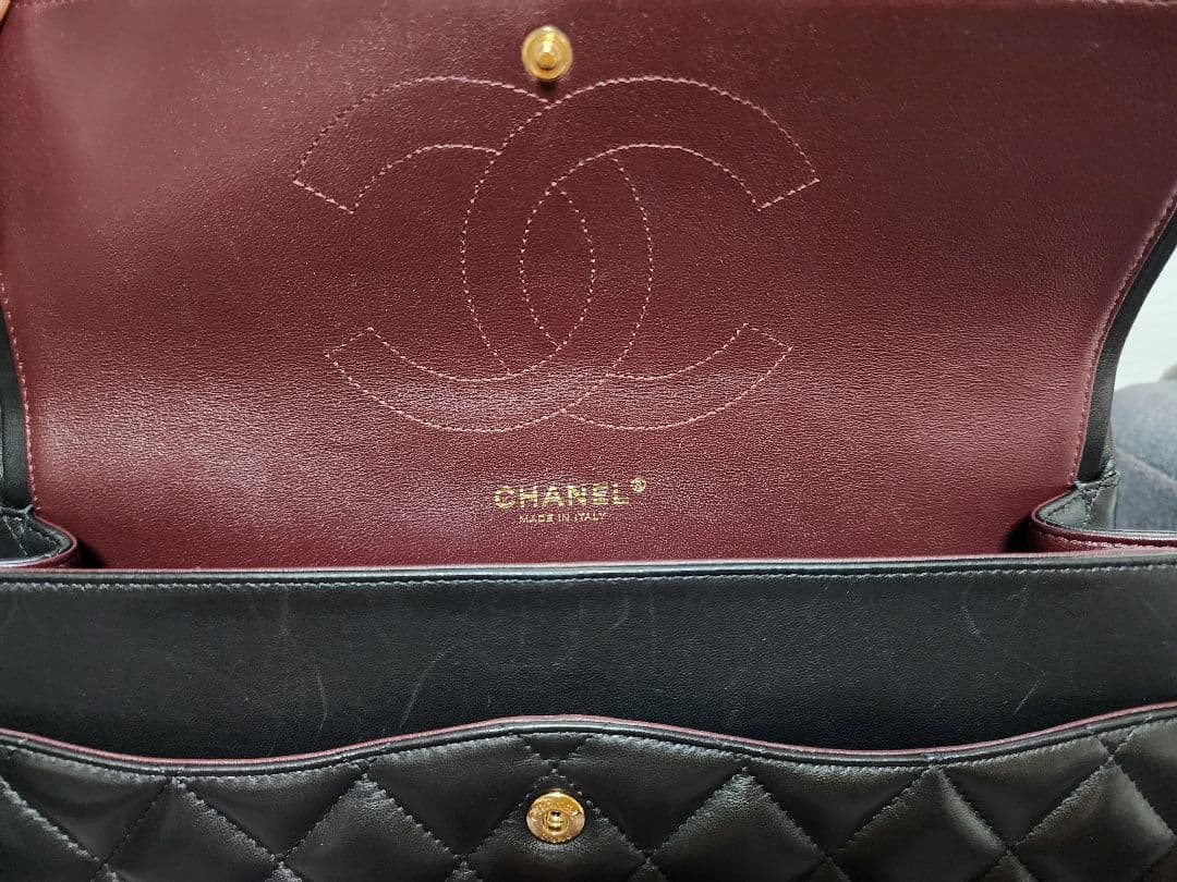 ボンジュール(^^)　美品　CHANELマトラッセ　チェーンショルダー30