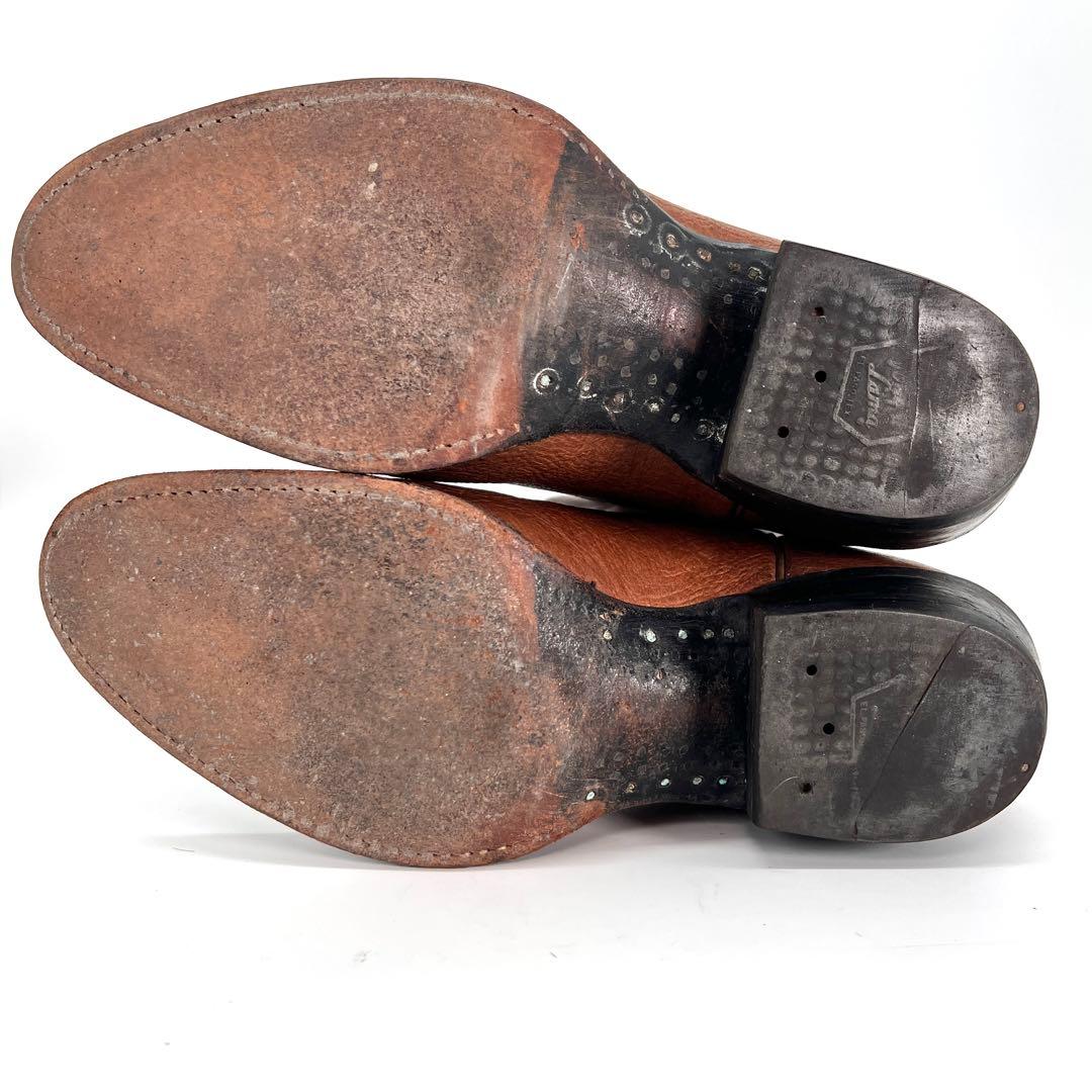 トニーラマ　ウエスタンブーツ　黒タグ　Tony Lama