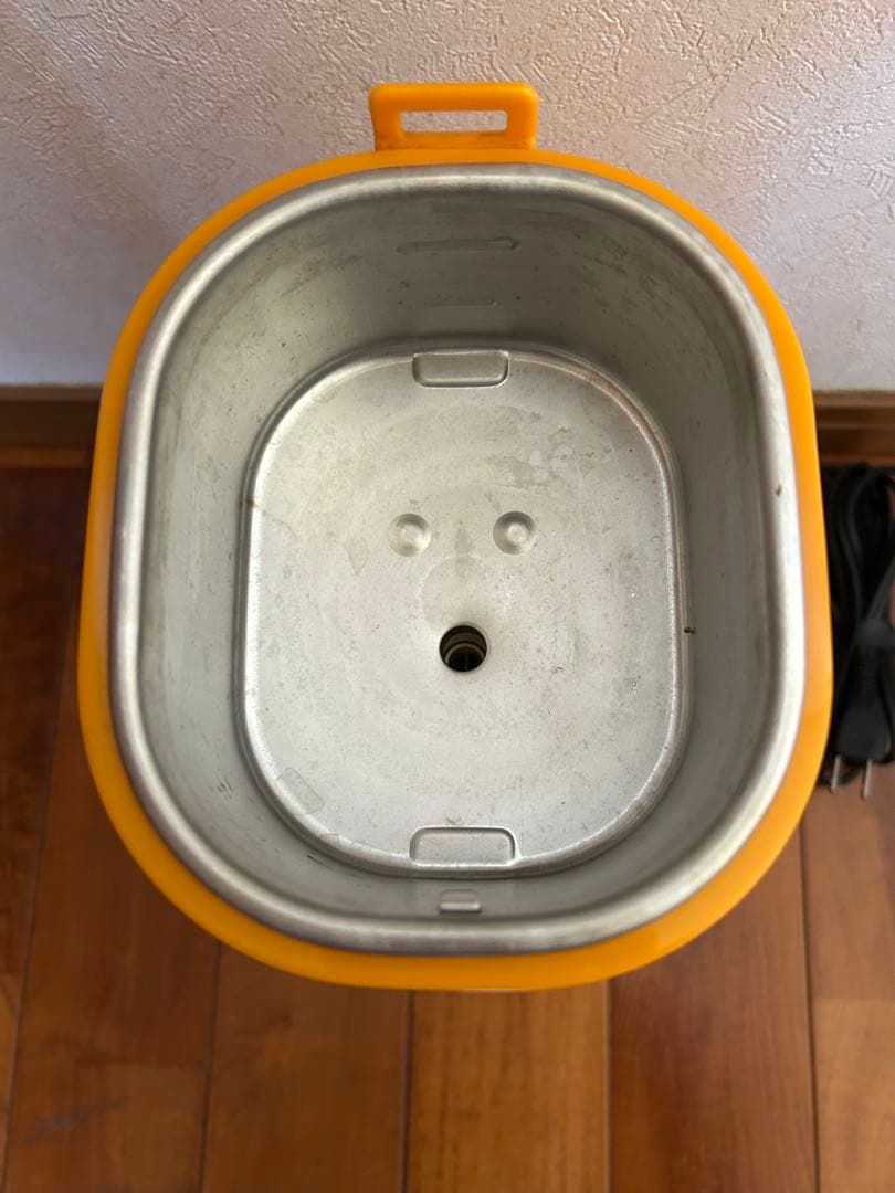 希少サンヨー Hi-Pot 業務用保温ポット 昭和レトロ オレンジ 通電確認済