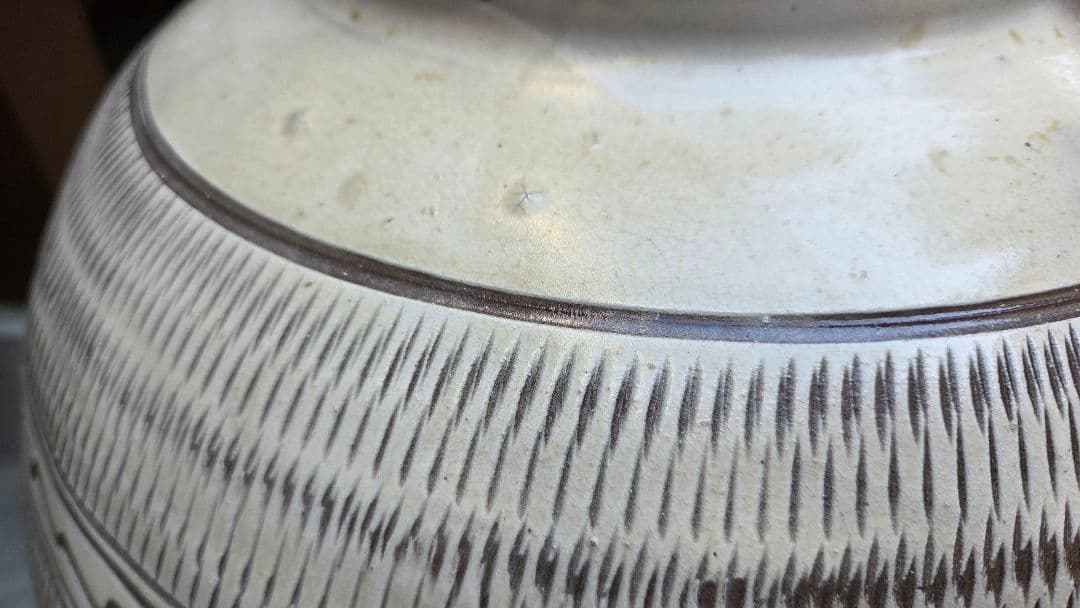 小鹿田焼 坂本茂木作 高さ55cm 大壺 民藝