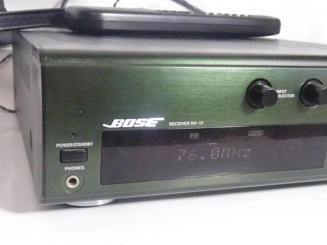 Bose Receiver RA-12 アンプレシーバー リモコンつき