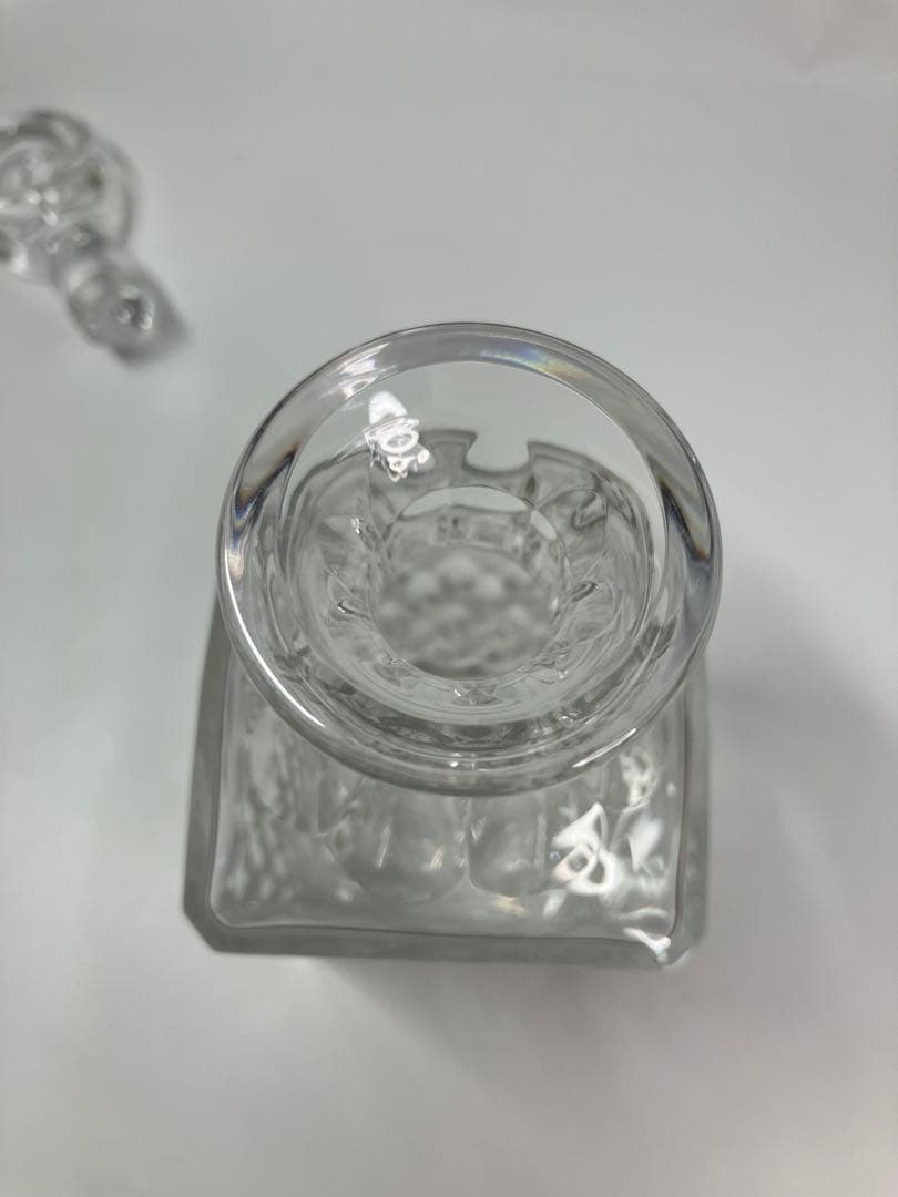 カルティエ Cartier デキャンタ クリスタル ガラス 未使用 保管品