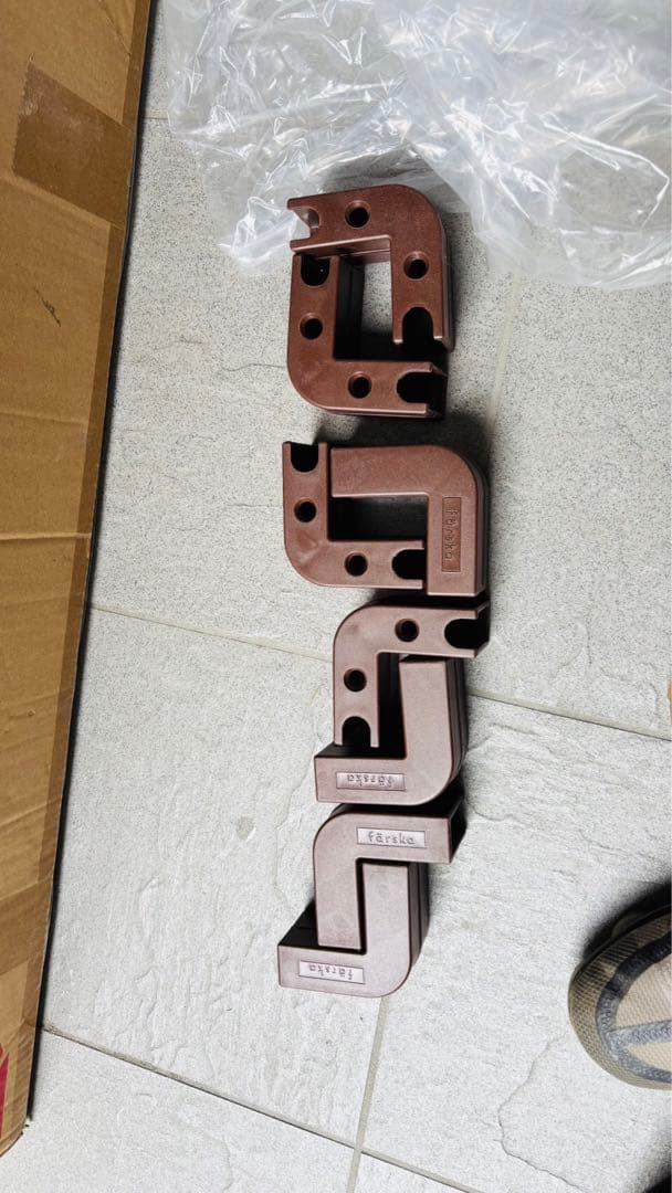 ファルスカ　ベッドサイドベッド　03　(キャスター・ジョイント用安全ベルト付)