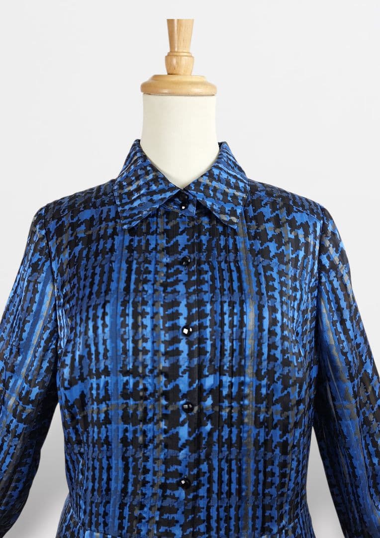 タグ付き ROCHAS premiere シルク100%ワンピース