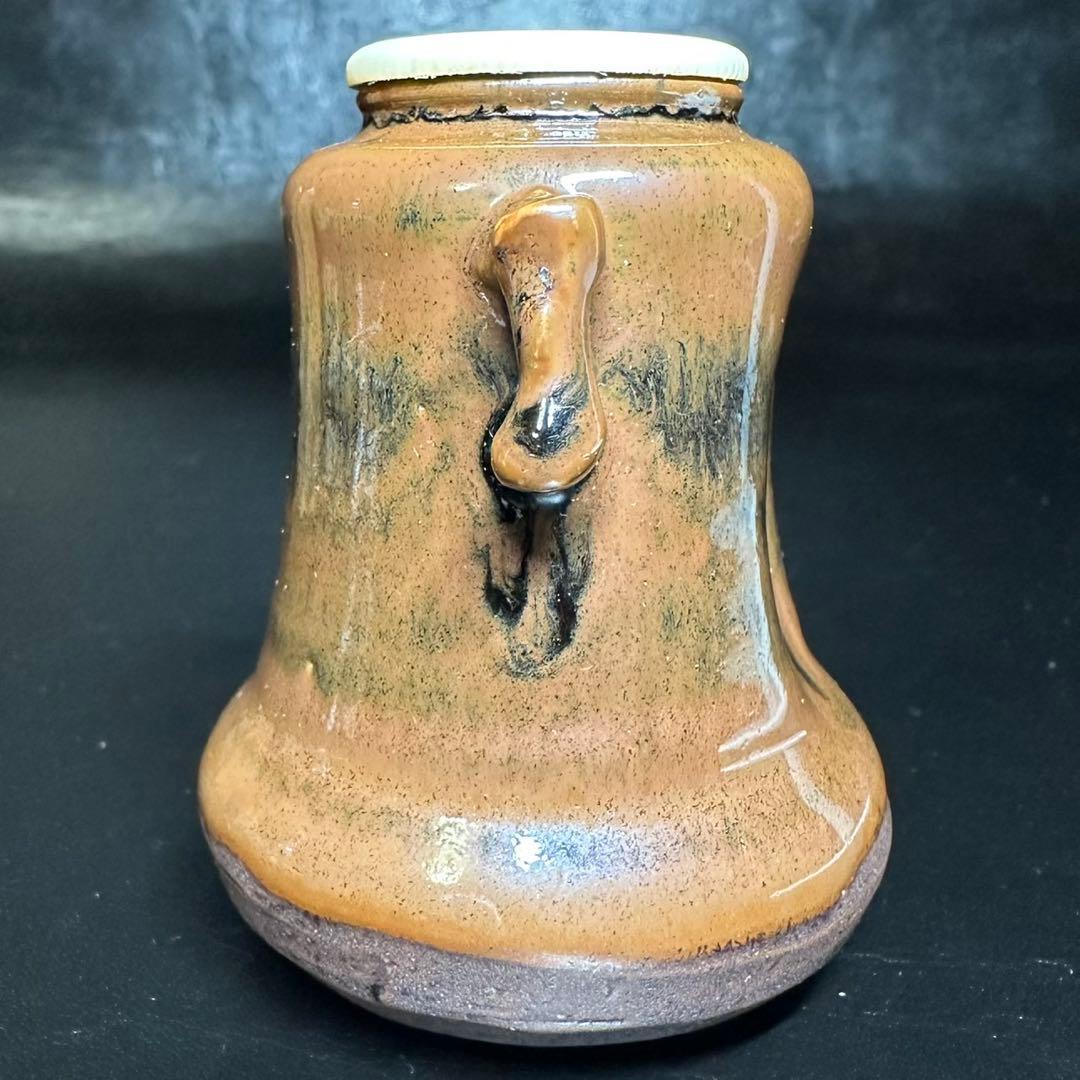 ★茶道具！古瀬戸 畠山肩衝写 茶入！本國寺切『笹田 仁史』作！共箱/仕覆/栞★