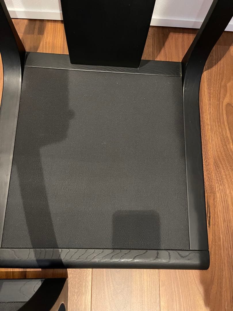 hikari 光製作所 木製座椅子 黒和モダン 旅館　和室　三脚セット