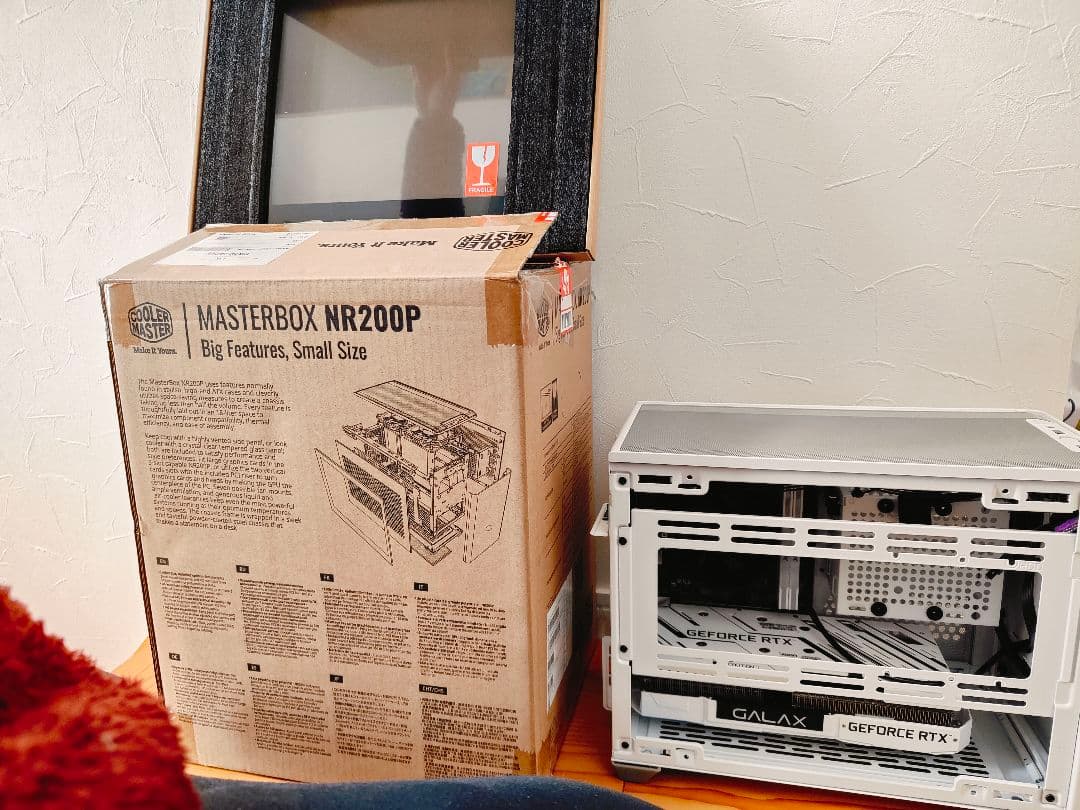 GALAX GEFORCE RTX 3060ti ホワイトPCケース