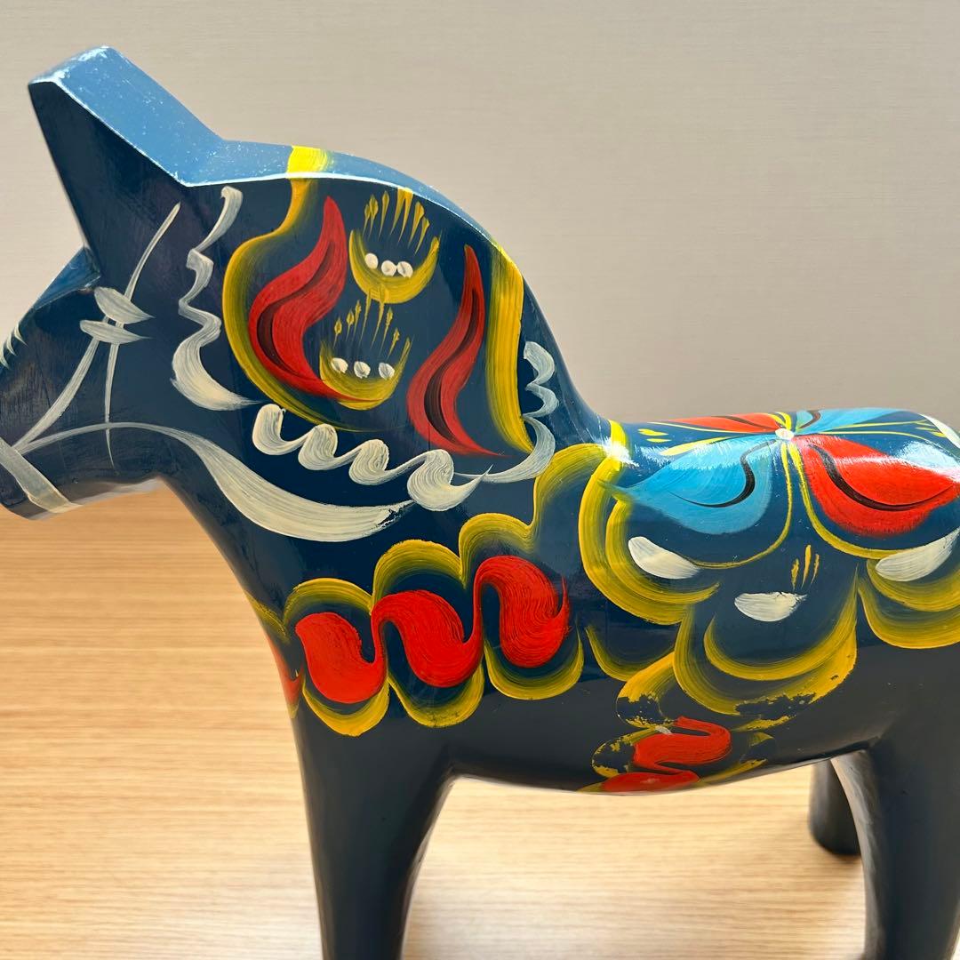 NILS OLSSON ニルス・オルソン　木製 ダーラナホース 31cm