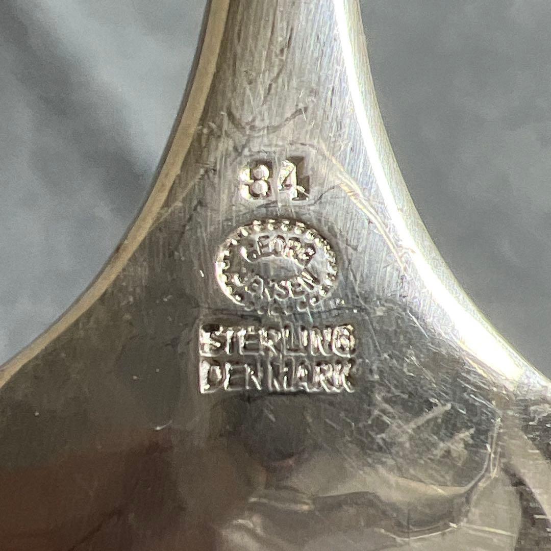 ジョージジェンセン　激レアブロッサムsterling925 シュガースプーン4本