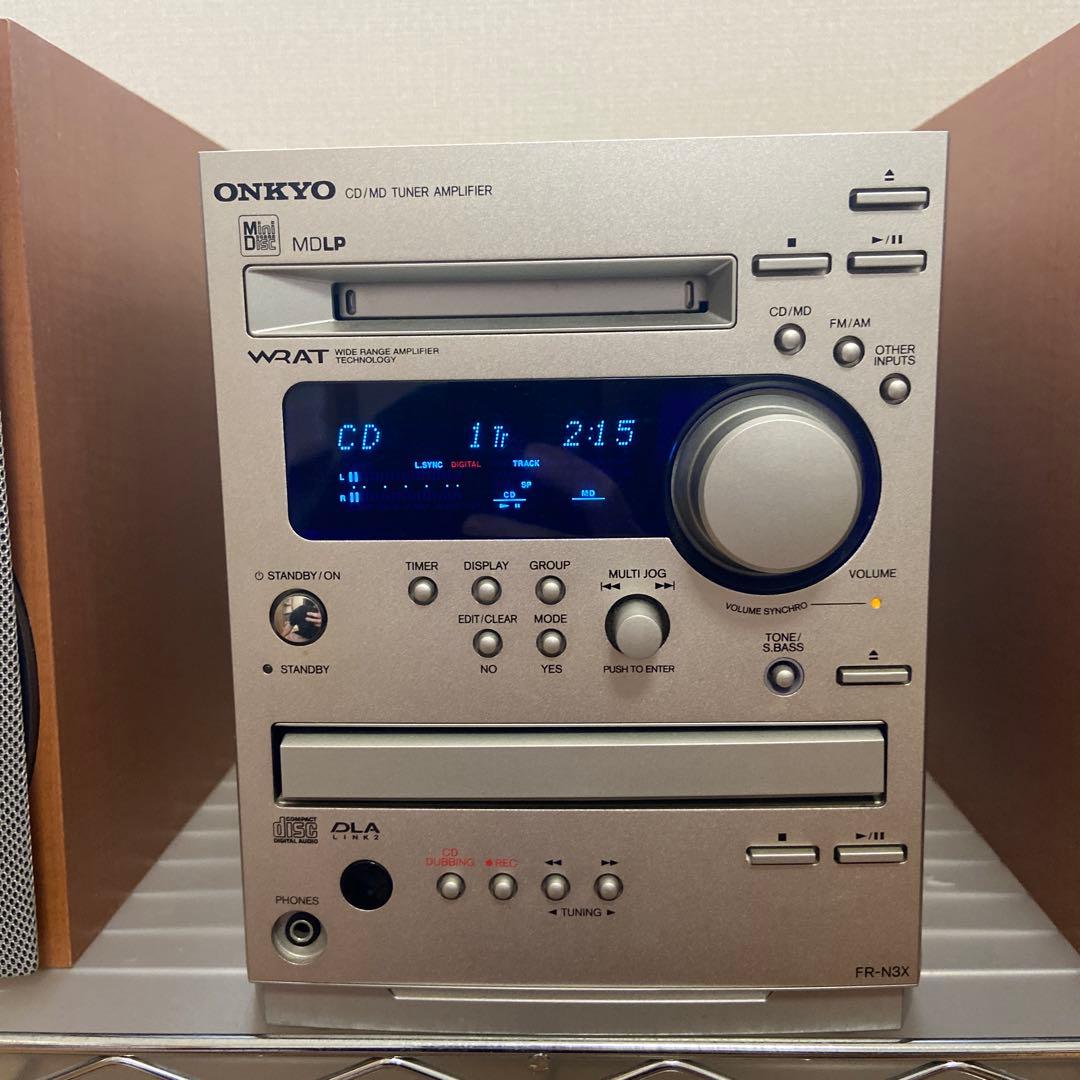ONKYO FR-3Xミニコンポ CD/MDチューナー