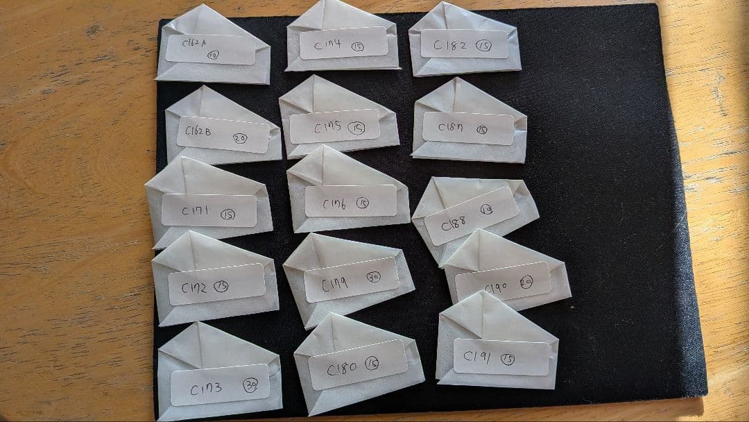 リトープス Cナンバーつき　種子セット　100種類以上　各10粒から