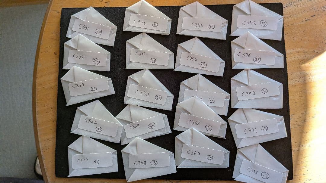 リトープス Cナンバーつき　種子セット　100種類以上　各10粒から