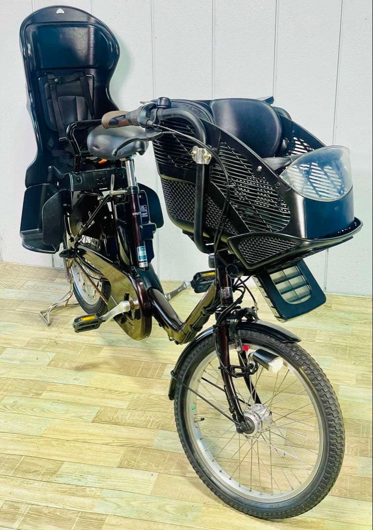 ★2991パナソニック8.9アンペア 20インチ子供乗せ電動アシスト自転車