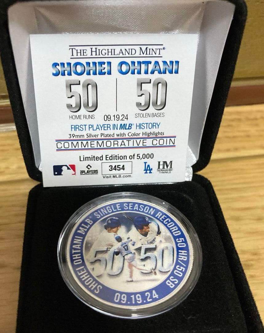 希少レア品有限定版品大谷翔平選手50/50記念品5点セット