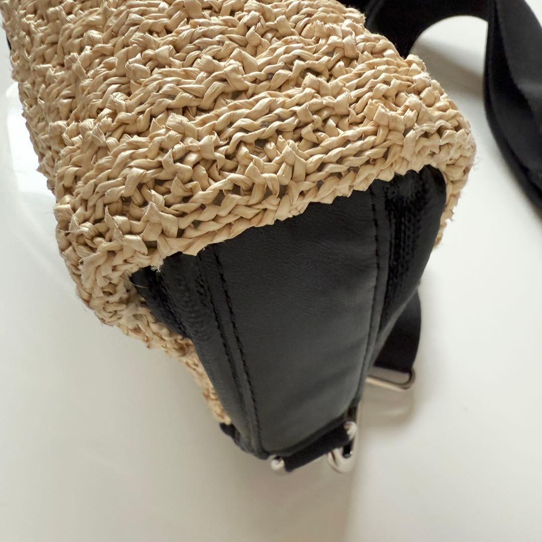 jack gomme ジャックゴム ショルダーバッグ RITA リタ ラフィア