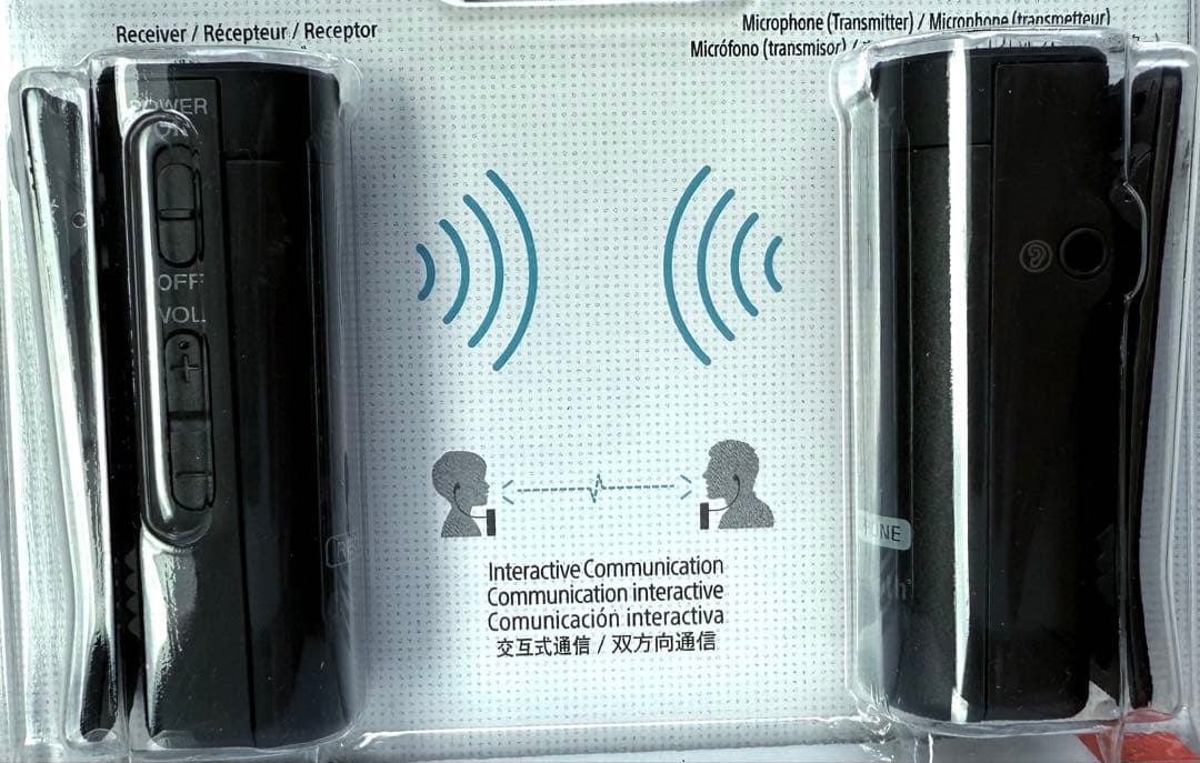 【新品】◼︎SONY◼︎Bluetooth★ワイヤレスマイクロフォン★受信機セット★