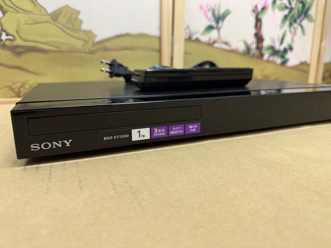 SONY ブルーレイレコーダー BDZ-ET1200 ジャンク品