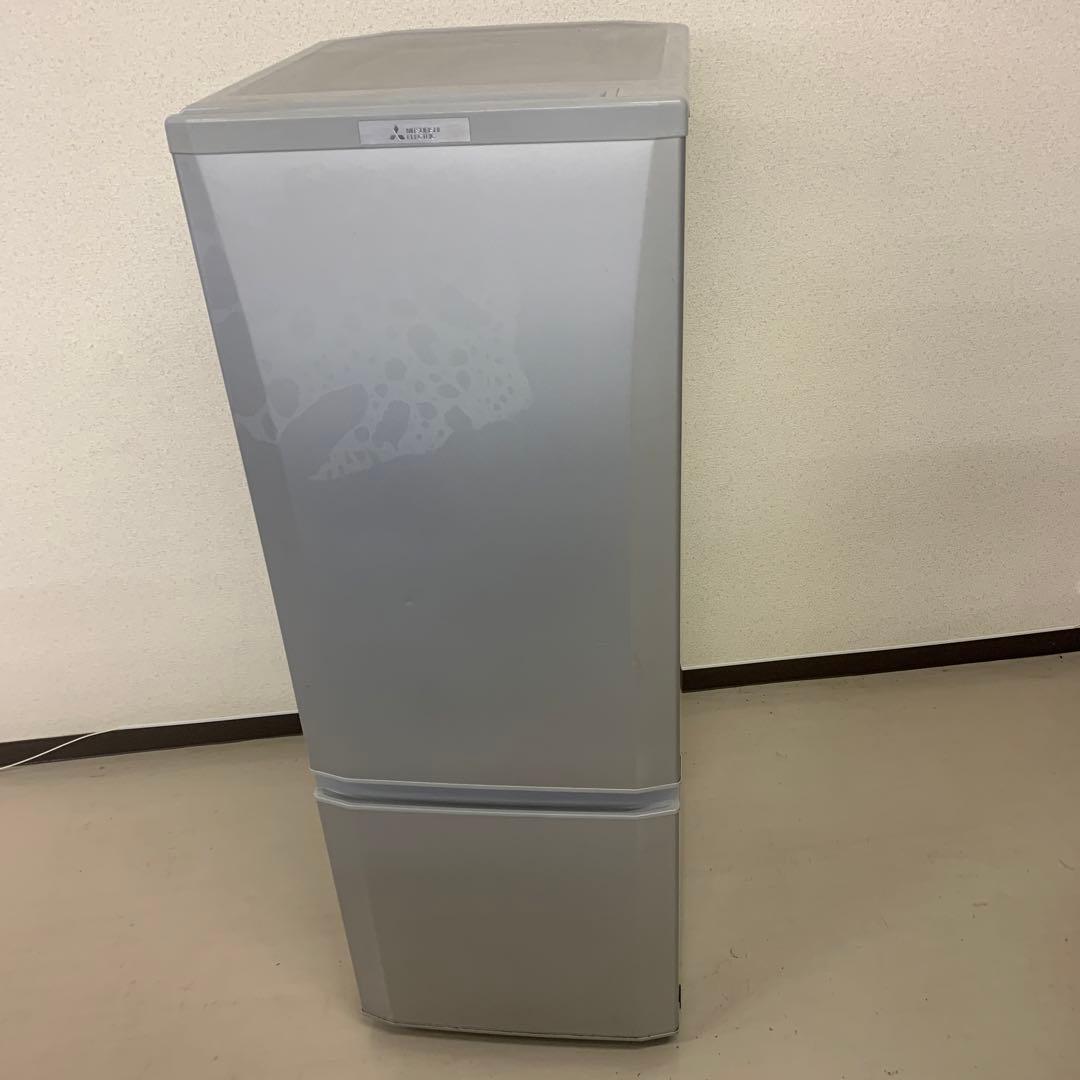 三菱　冷蔵庫168L 2ドア　MR-P17D-S 右開き2019年　日本製
