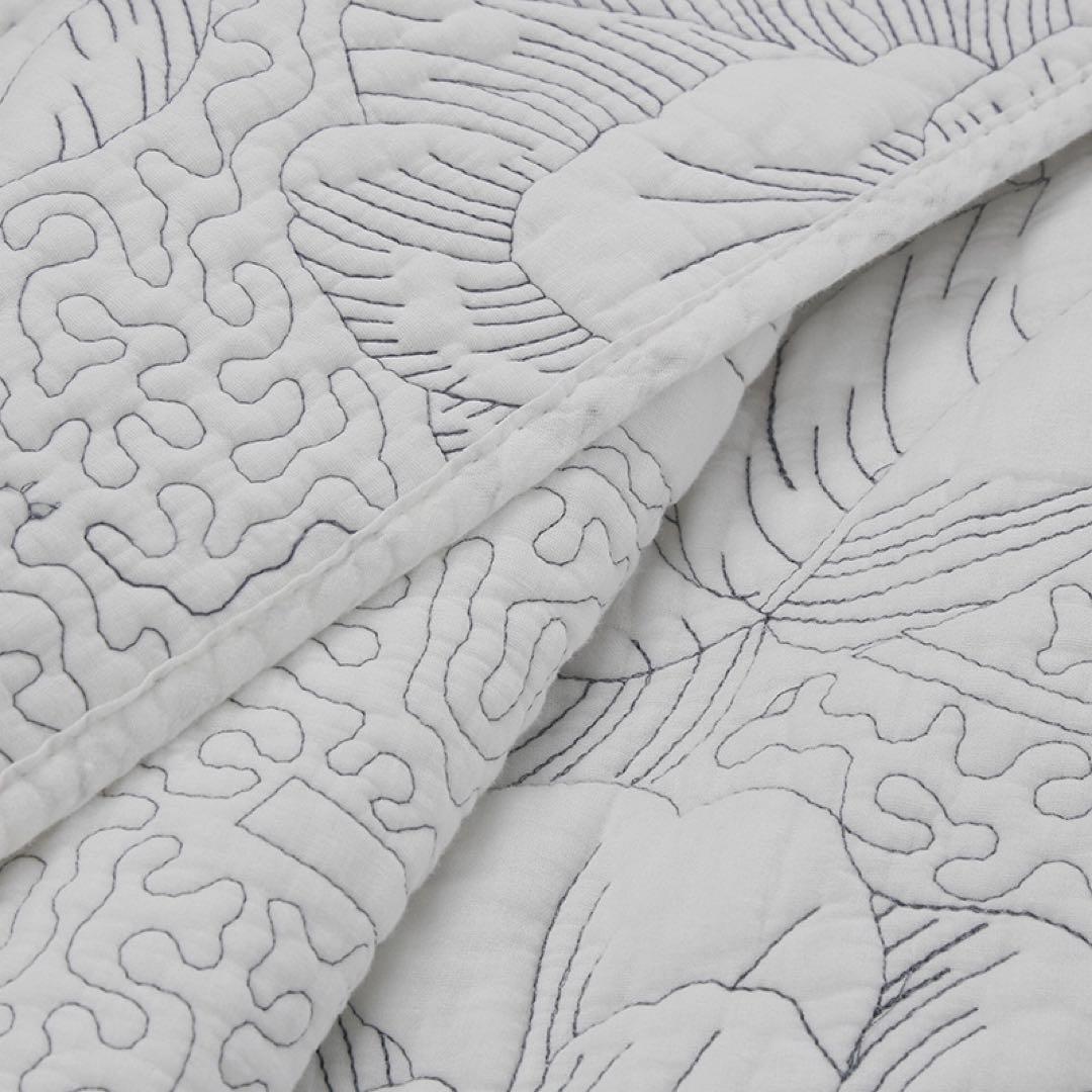 キルトベッドカバー3点セット綿マルチカバー キルティング 701