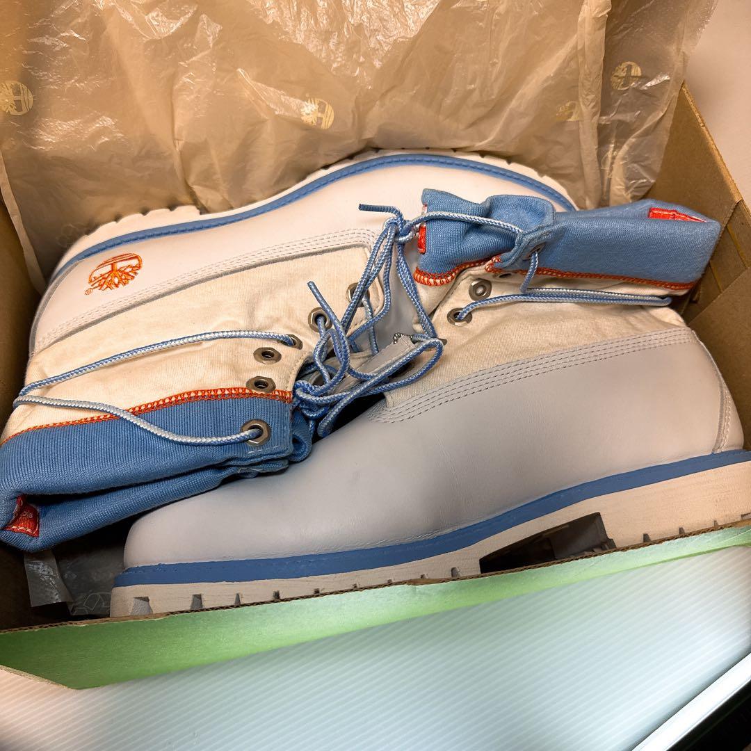 【専用出品】27.0cm ティンバーランド ロールトップ ブーツ　白