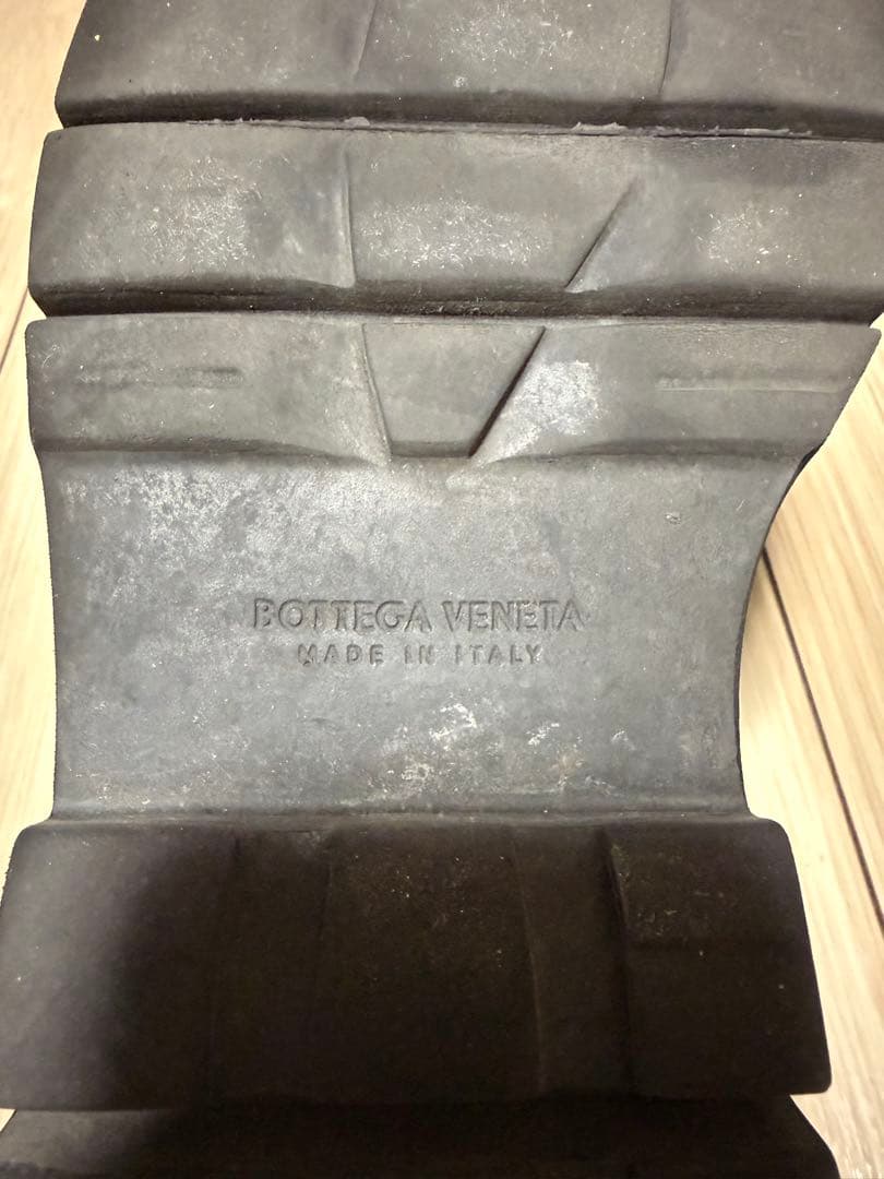 ぴっくり ラグ チェルシー アンクルブーツ ブラック