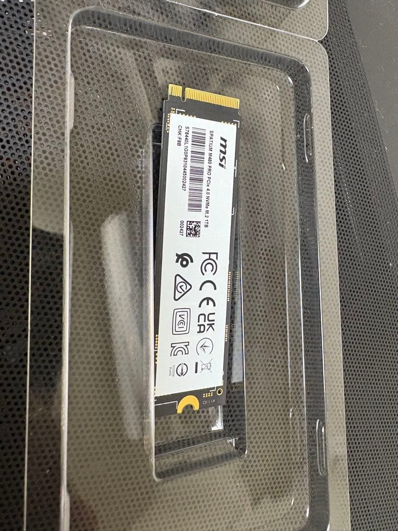 メモリー MSI SPATIUM M480 PRO 1TB SSD