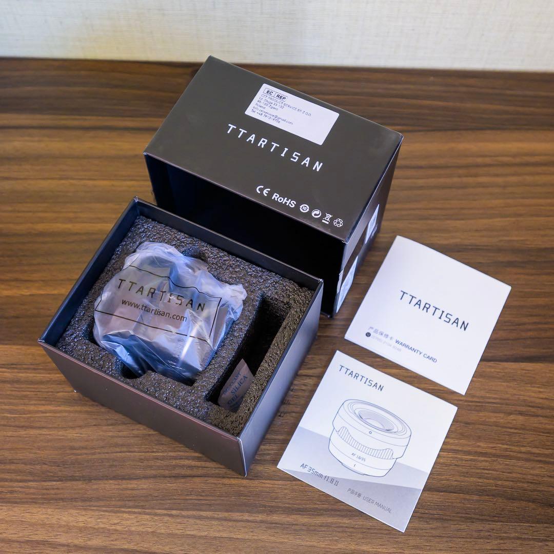 TTArtisan AF 1.8 35mm Ⅱレンズ　zマウント　aps-c