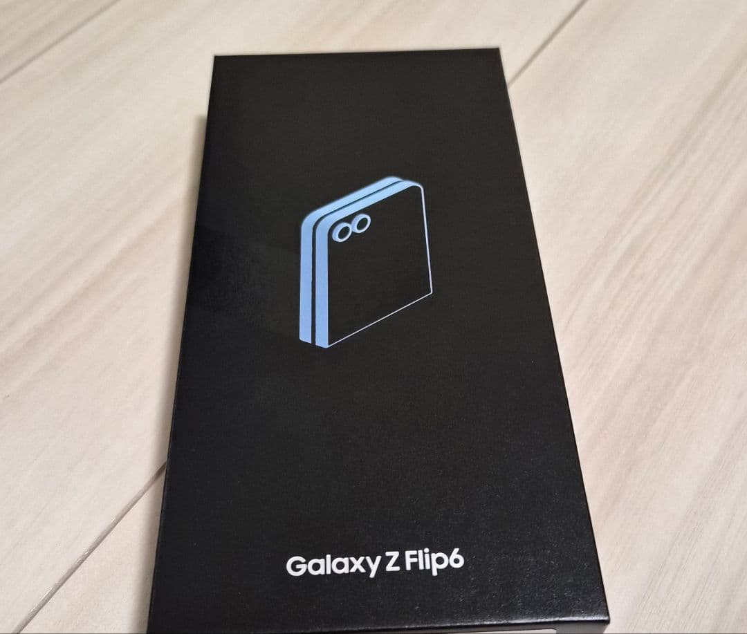 Galaxy ZFlip6 ブルー ケース2つ付き SAMSUNG