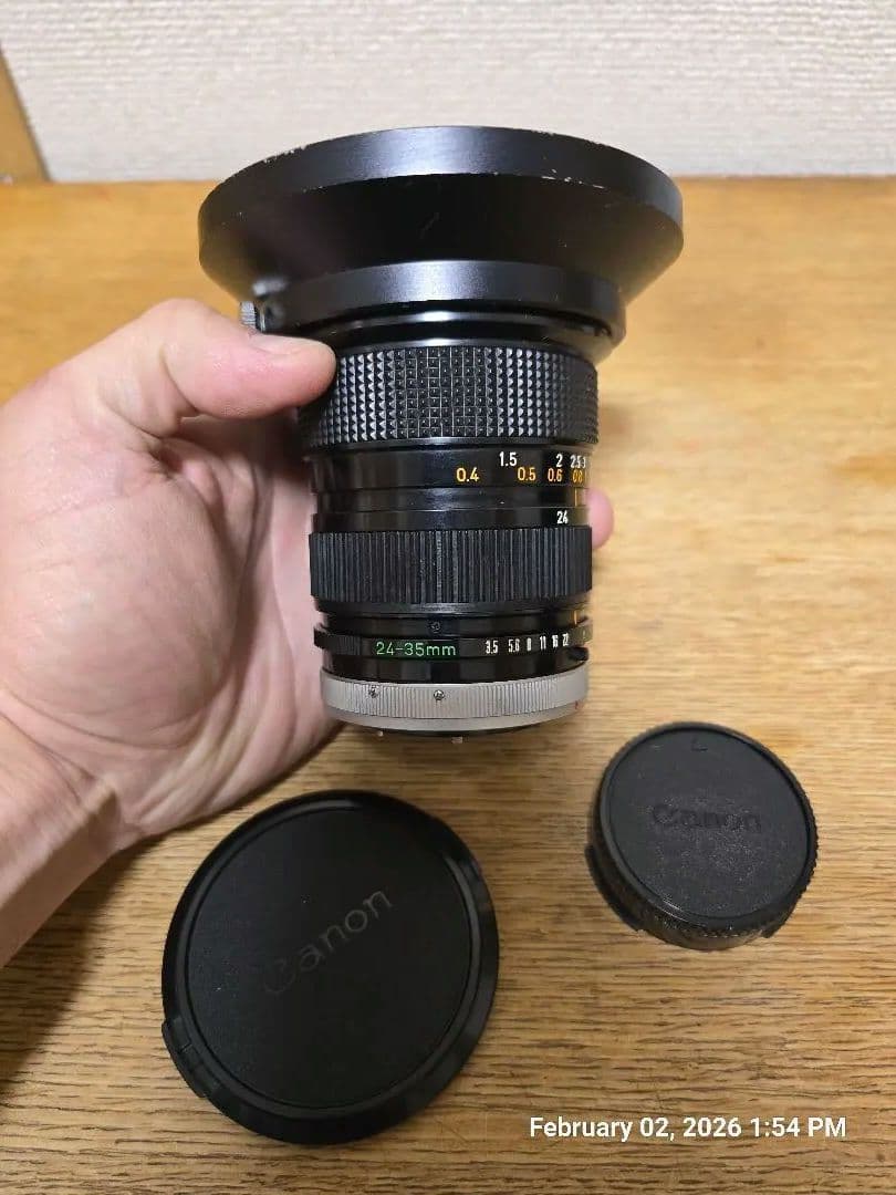 Canon 24-35mm ズームレンズ