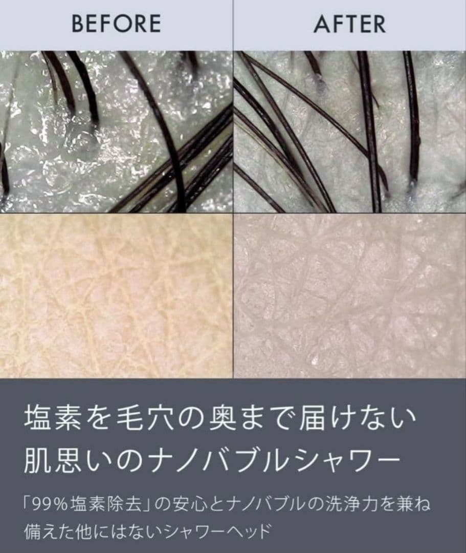 ■Nоendシャワーヘッド■ 塩素除去節水■ナノバブル76億■NB‐SH-002