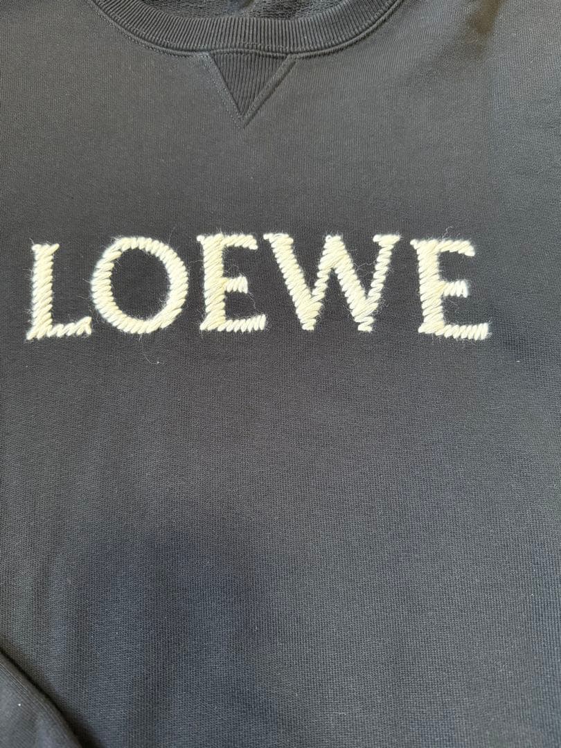 LOEWE 黒 スウェット XL