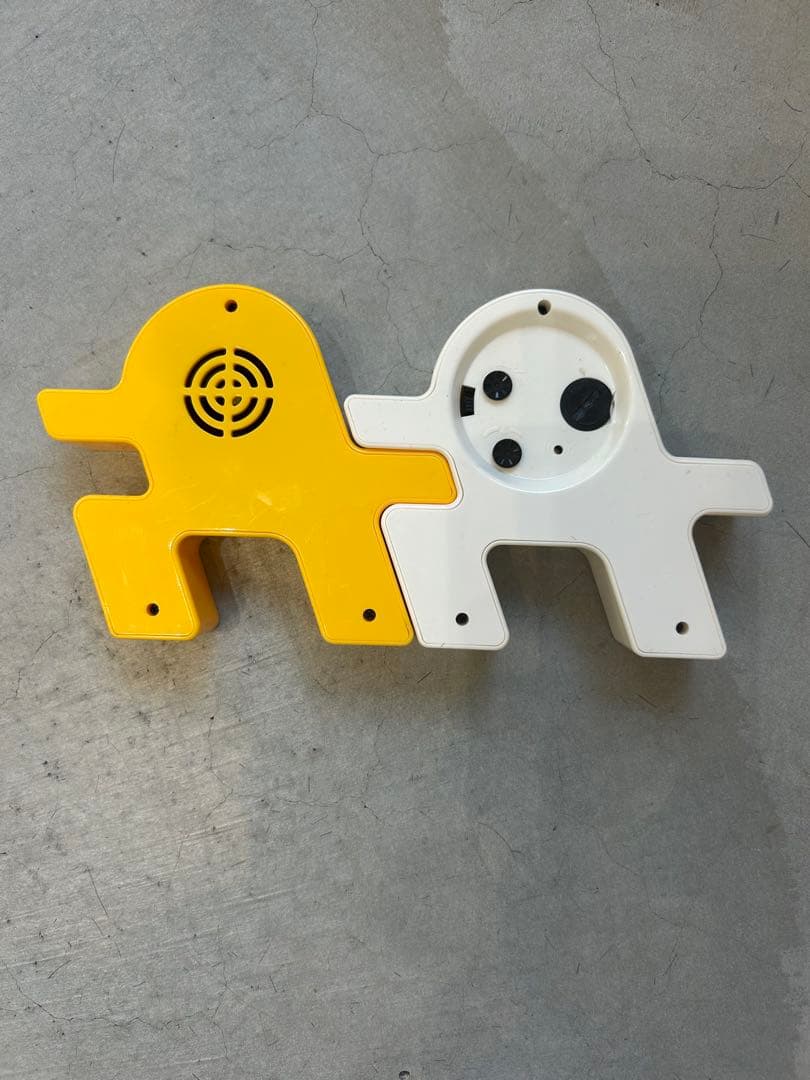 ポストモダン 時計 置き時計 湿度計