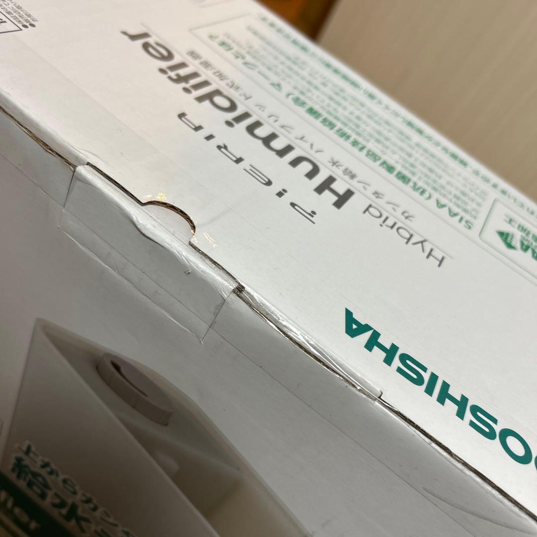 新品未開封DOSHISHA アロマ ハイブリッド式加湿器 4L KHV-502