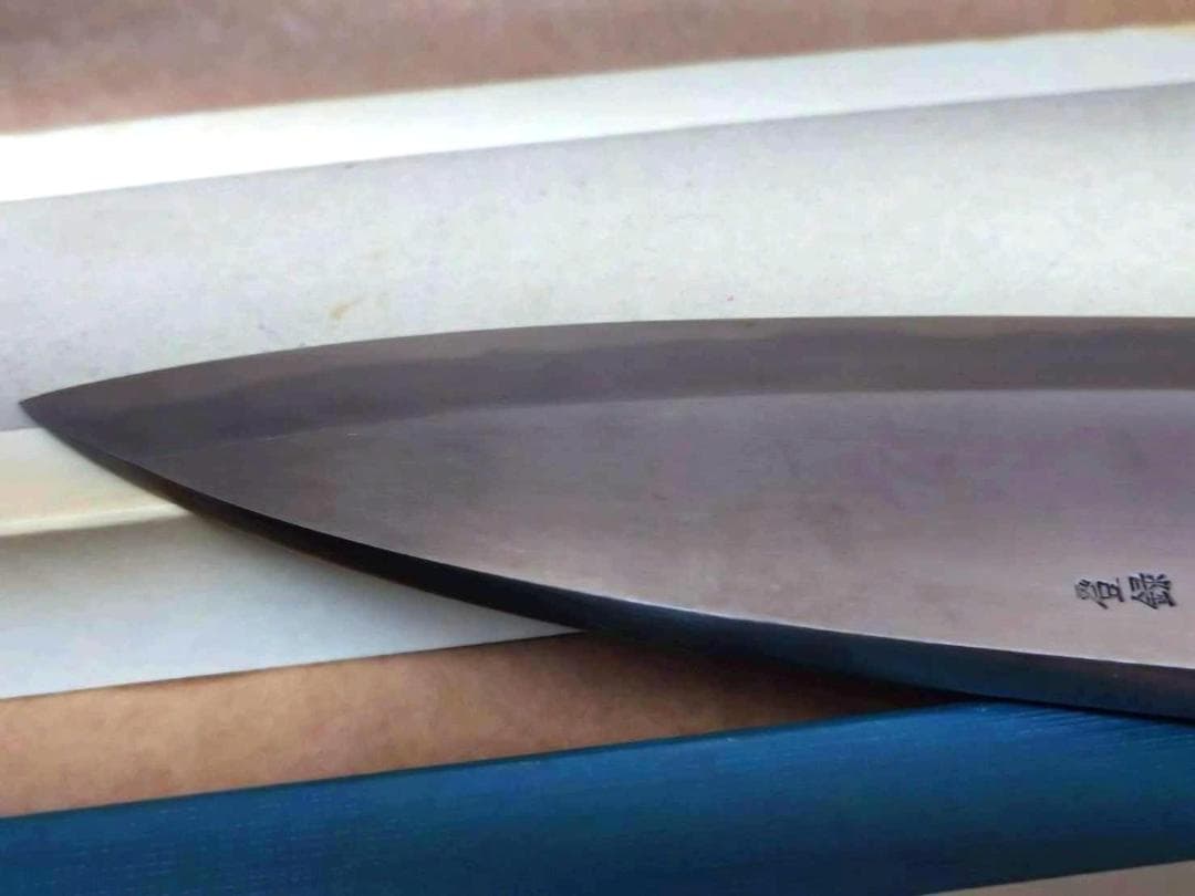 正本 本霞・玉白鋼 出刃庖丁 150mm KS2015